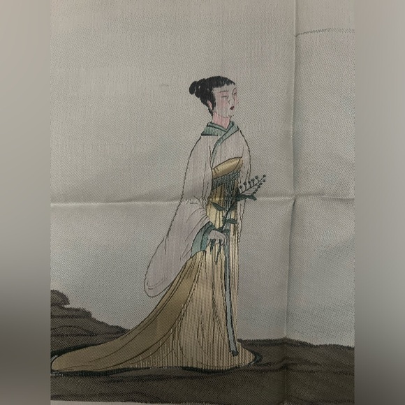 Japanese silk art piece - Picture 2 of 7